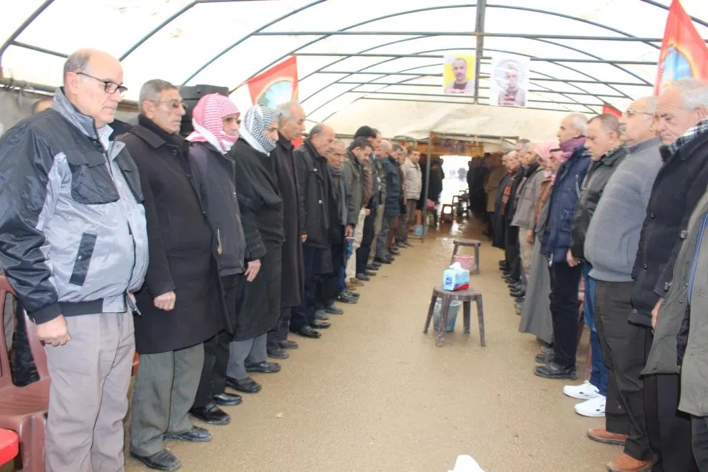 Ji bo şehîd Merwan El-Fiteyîh sersaxî hate xwestin