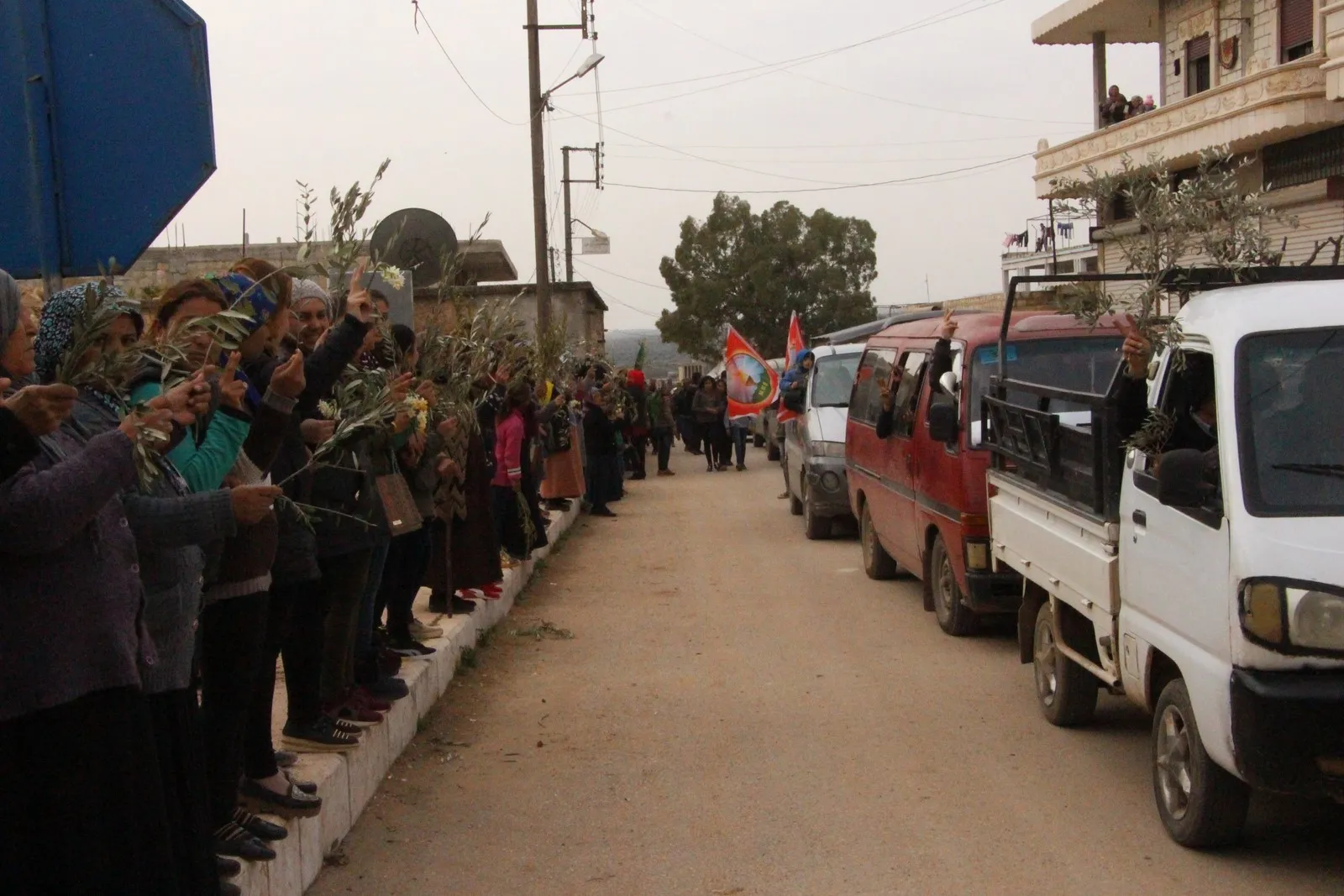 Di Şibatê de Efrîn bû quble