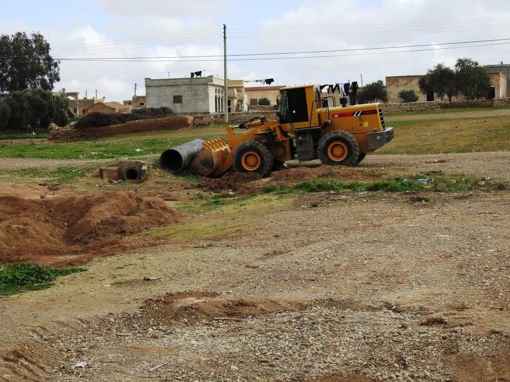 Şaredariya Gel a El-Hews rêyan sererast dike