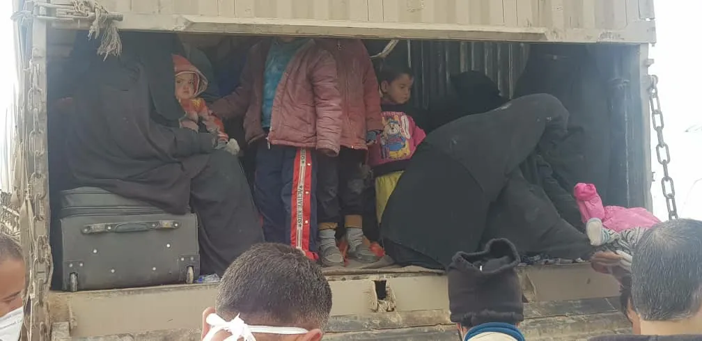 2 hezar kes ji malbatên çeteyan gihaştin kampa Holê