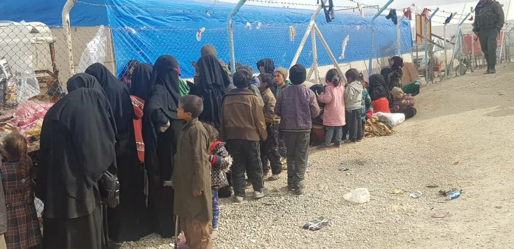 2 hezar kes ji malbatên çeteyan gihaştin kampa Holê