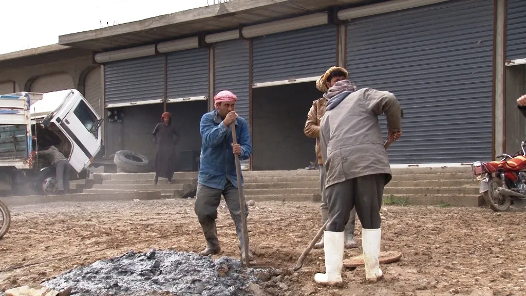 Şaredariya El-Mensûra bi derfetên kêm xebatên xwe dimeşîne