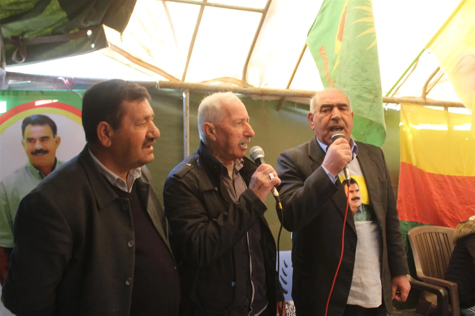 Li Dêrikê çalakiya greva birçîbûnê dest pê kir