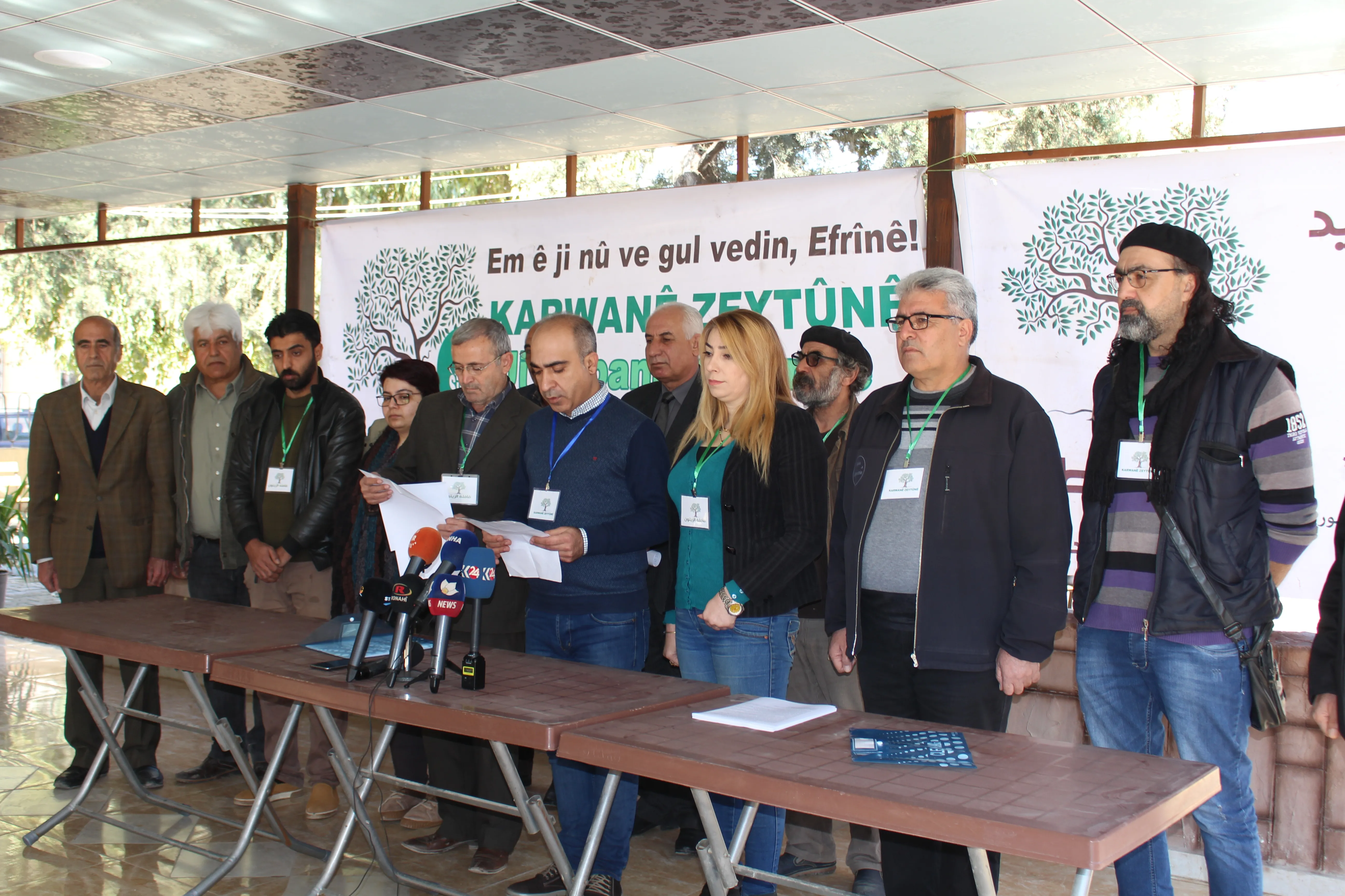 Pêngava Karwanê Zeytûnê bi dawî bû