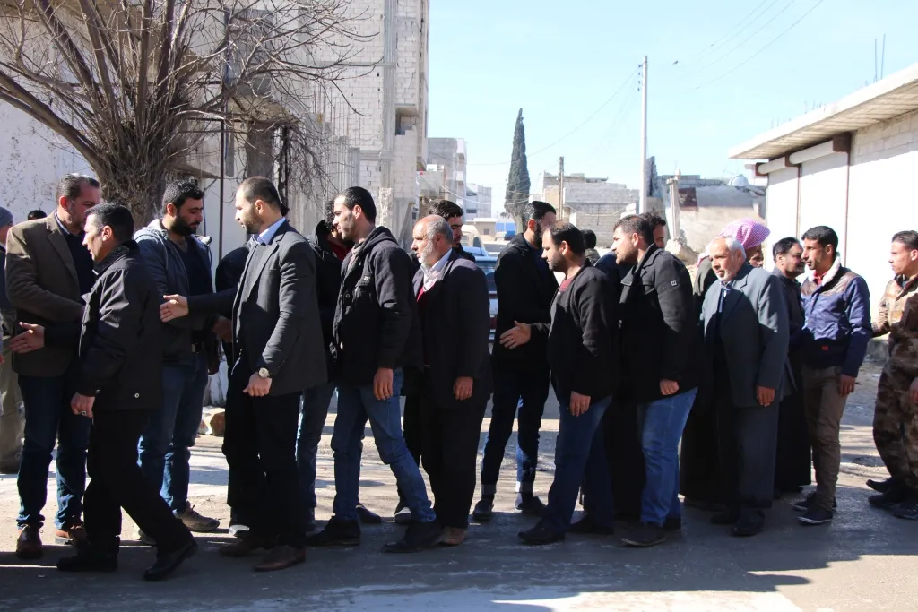 Sersaxî ji malbata şehîd Raxib re hat xwestin