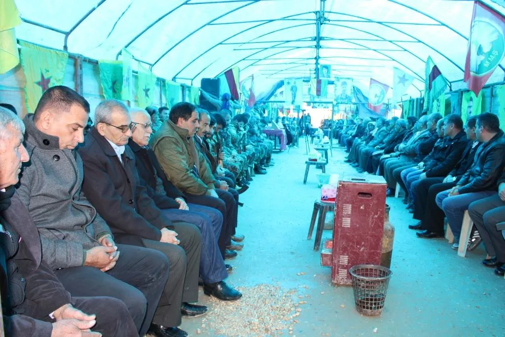 Sersaxî ji malbata şehîd Hêvîdar Azadî re hate xwestin
