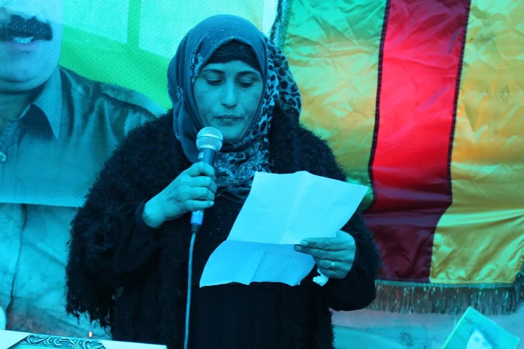 Sersaxî ji malbata şehîd Hêvîdar Azadî re hate xwestin