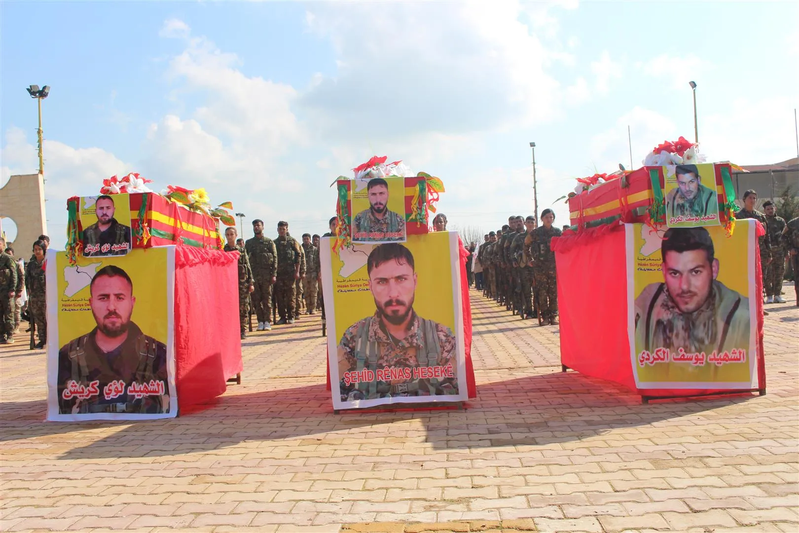 Şêniyên Hesekê şehîdên Şerê Tunekirina Terorê oxir kirin