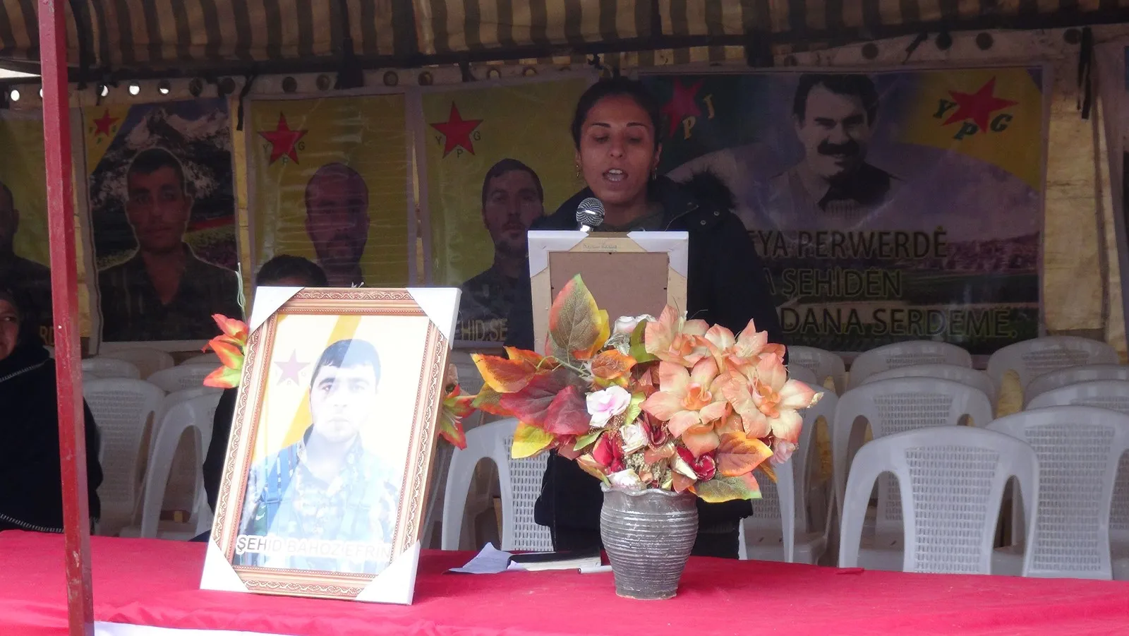 Sersaxî ji malbata şehîd Bahoz Efrînê re hat xwestin