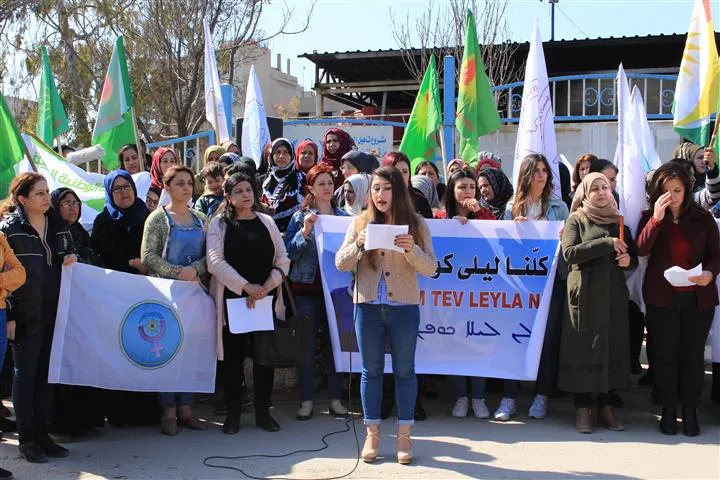 16 rêxistinên jinan bang li gelên cîhanê kir: Daxwaza Leyla Guven bi cih bînin
