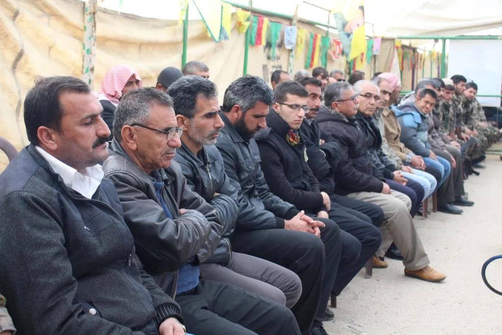 Sersaxî ji malbata 4 şehîdên Dêrazorê re hate xwestin