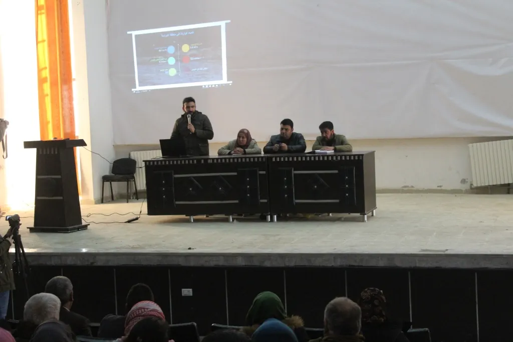Projeya bidawîkirina pirsgirêka lehiyê ji welatiyan re hate şîrovekirin