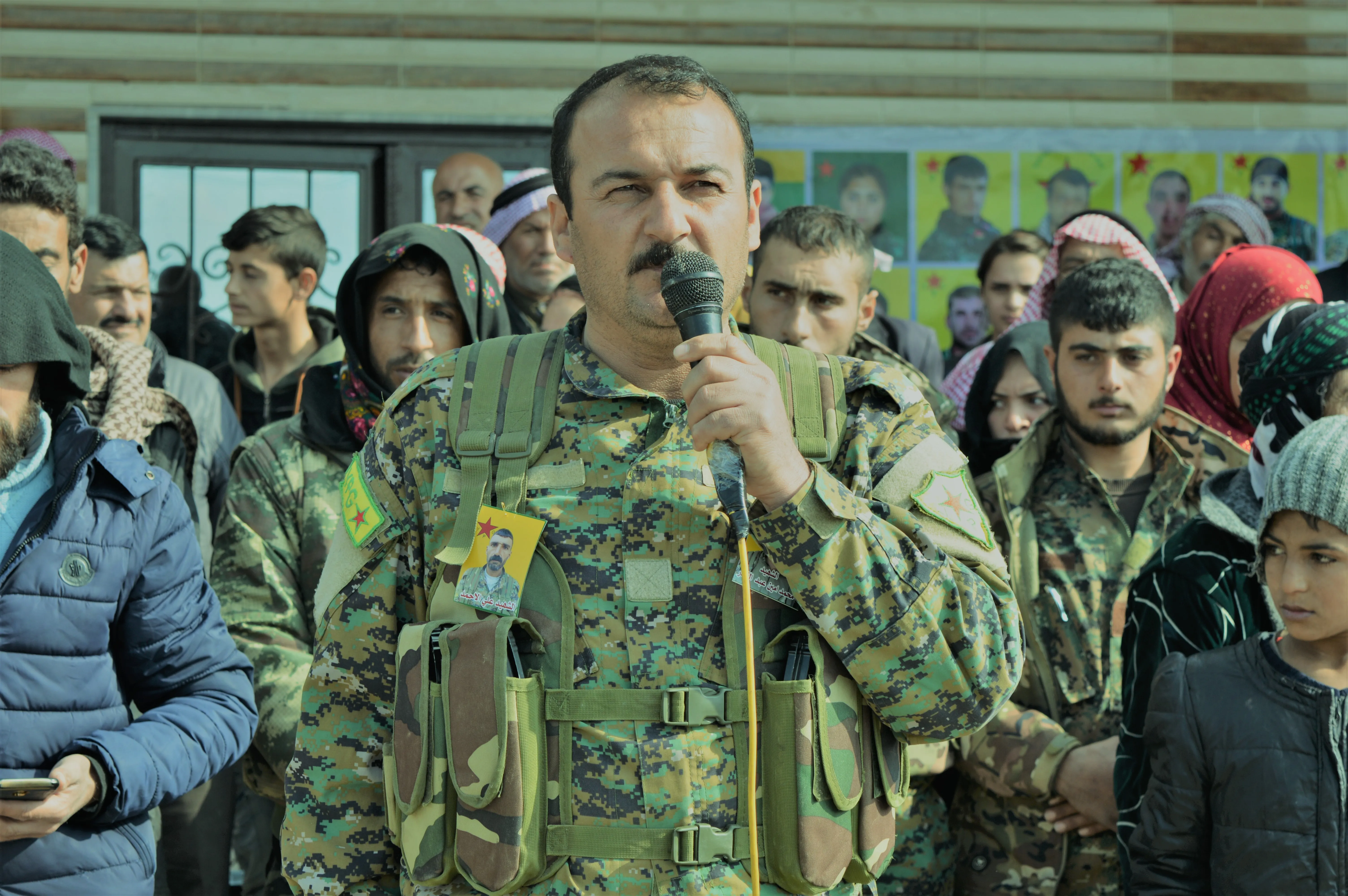 Cenazeyê şehîd Abdullah û Egîd li Til Temirê hatin veşartin