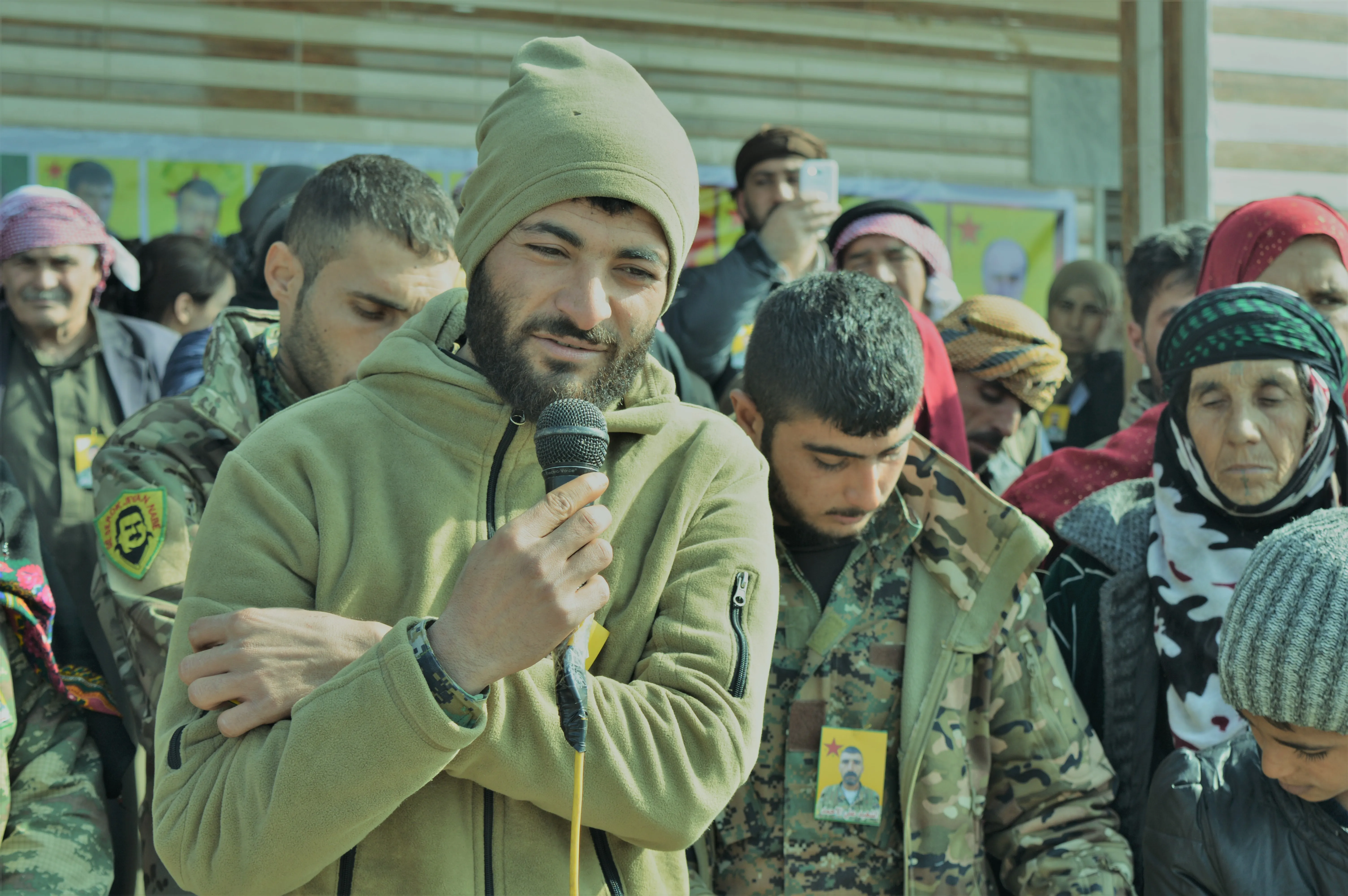 Cenazeyê şehîd Abdullah û Egîd li Til Temirê hatin veşartin