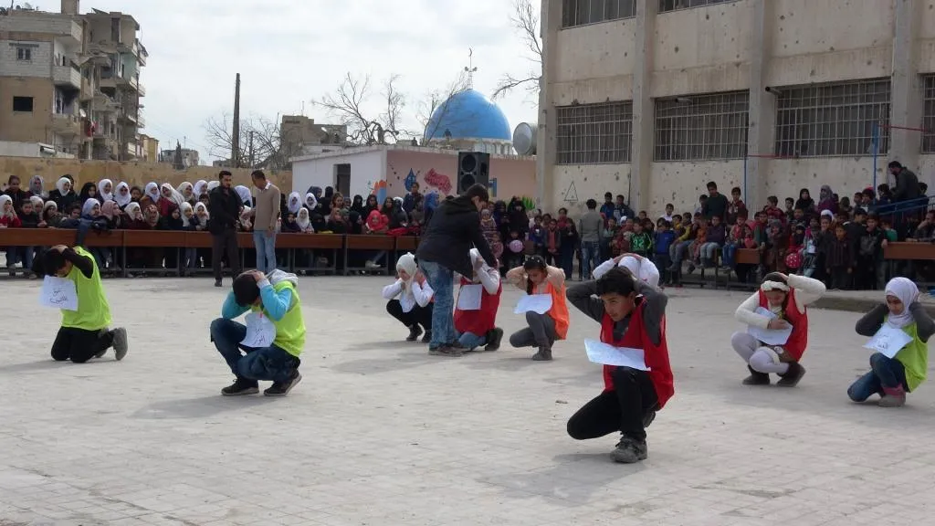 Li Reqayê pêşengeha xwendekaran
