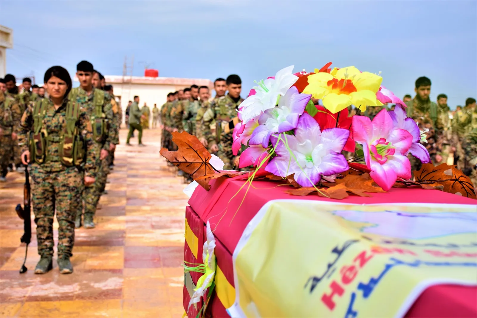 Şehîdê QSD‘ê Seyf li Serêkaniyê hate veşartin