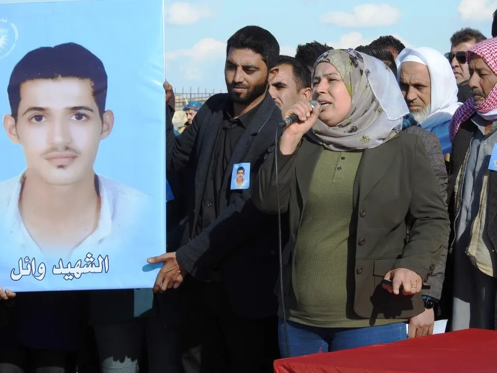 Cenazeyê şehîd Wail bi merasîmekî girsayî hate veşartin