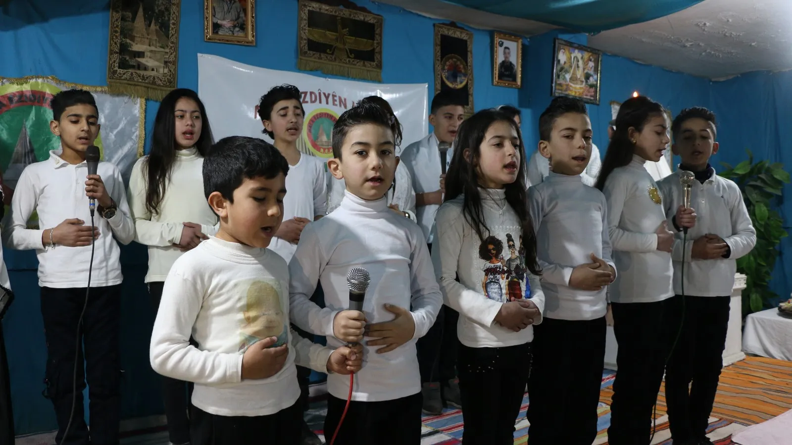 Êzidiyên Efrîn û Helebê cejna “Bêxwîn” pîroz kirin