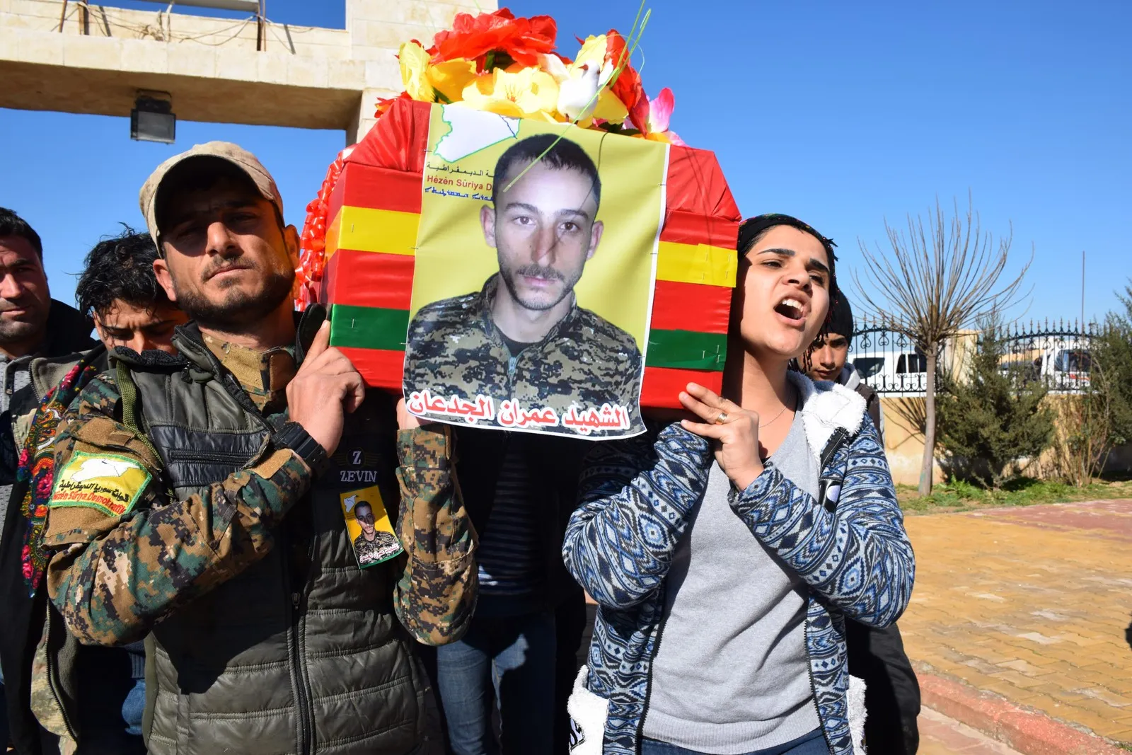 Şehîdê QSD‘ê yê Iraqî bi merasîmekî girseyî hate veşartin