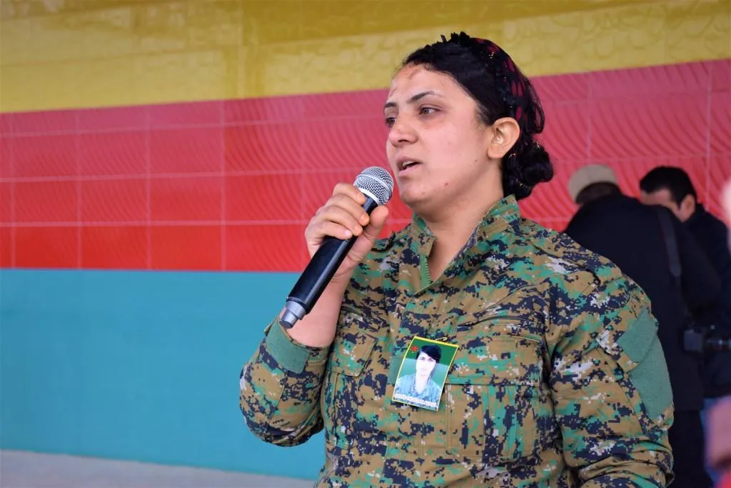 Şehîda YPJ‘ê Hêvîdar Azadî li Qamişlo hat veşartin