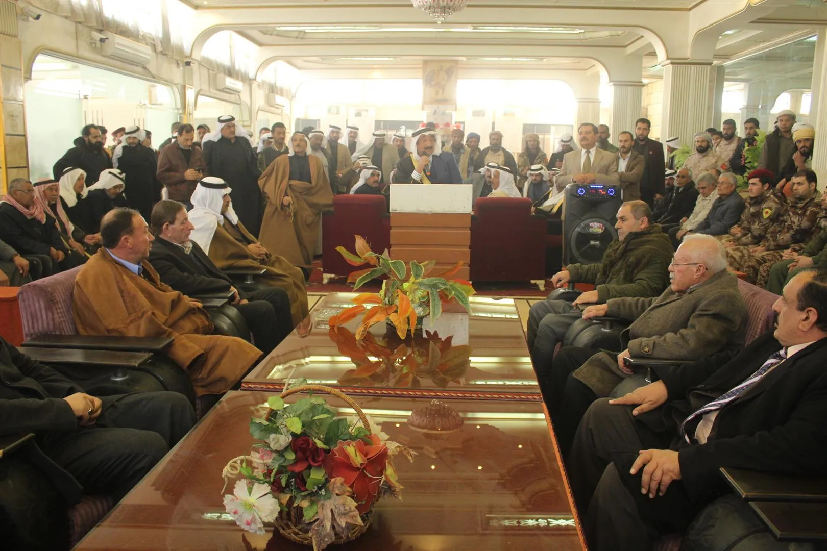 Êla Şemer ji bo wefata mîrê Êzidiyan taziye danî