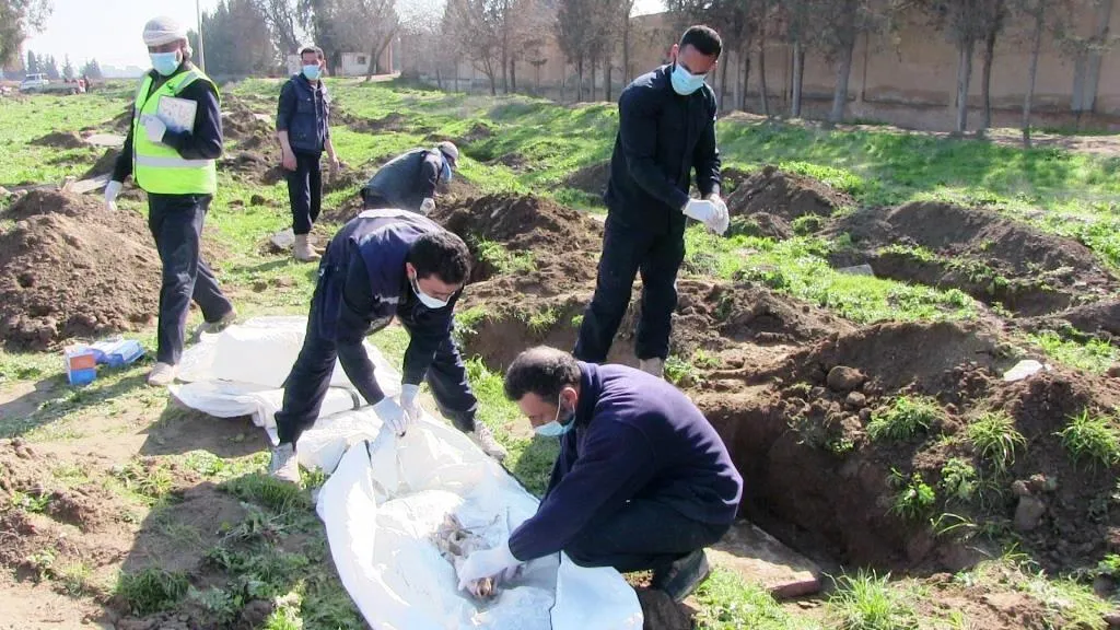 Li Reqayê 20 cenazeyên din ji gorên komî hatin derxistin