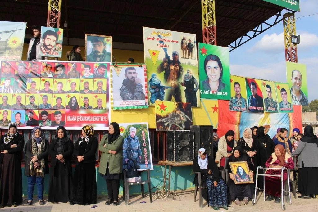 Li Qamişlo şehîdên meha Sibatê hatin bîranîn