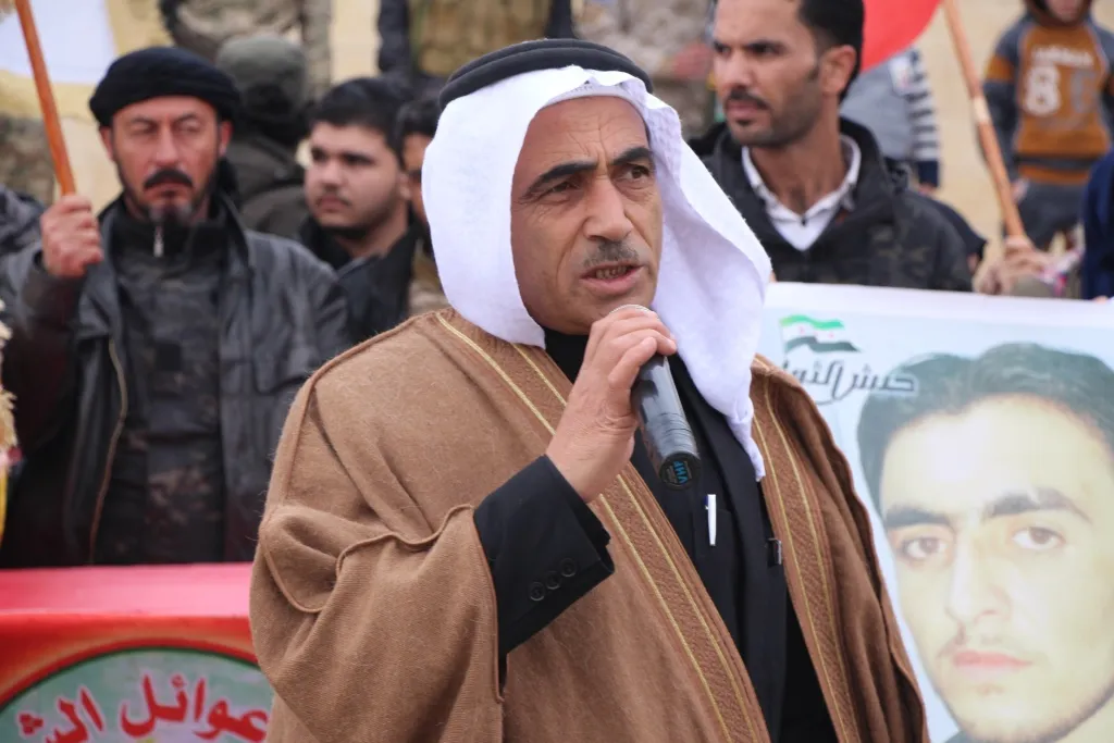Şehîdê Ceyş El-Siwar Idlibî bi merasîmekê hate veşartin