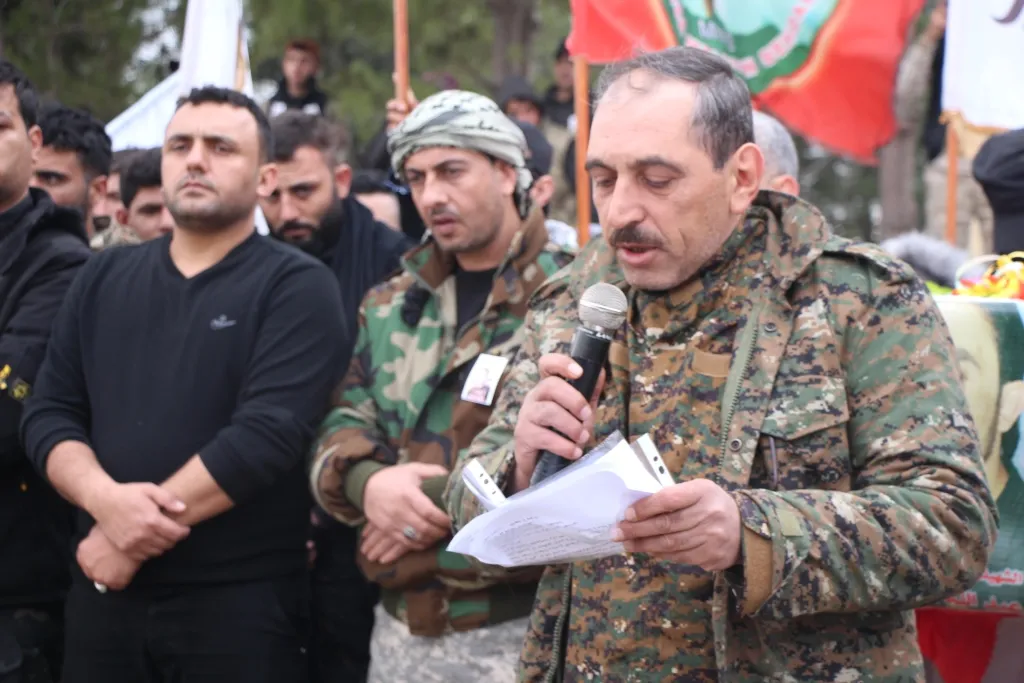 Şehîdê Ceyş El-Siwar Idlibî bi merasîmekê hate veşartin