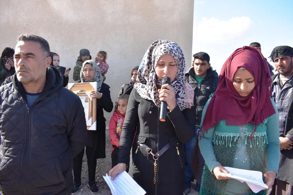 Şehîdên Şerê Tinekirina Terorê li Dêrazorê hatin veşartin