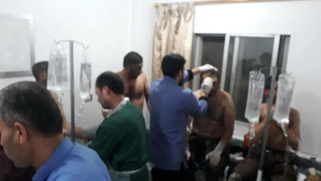 Li kampa Holê di depoyeke cereyên gazê de teqînek pêk hat