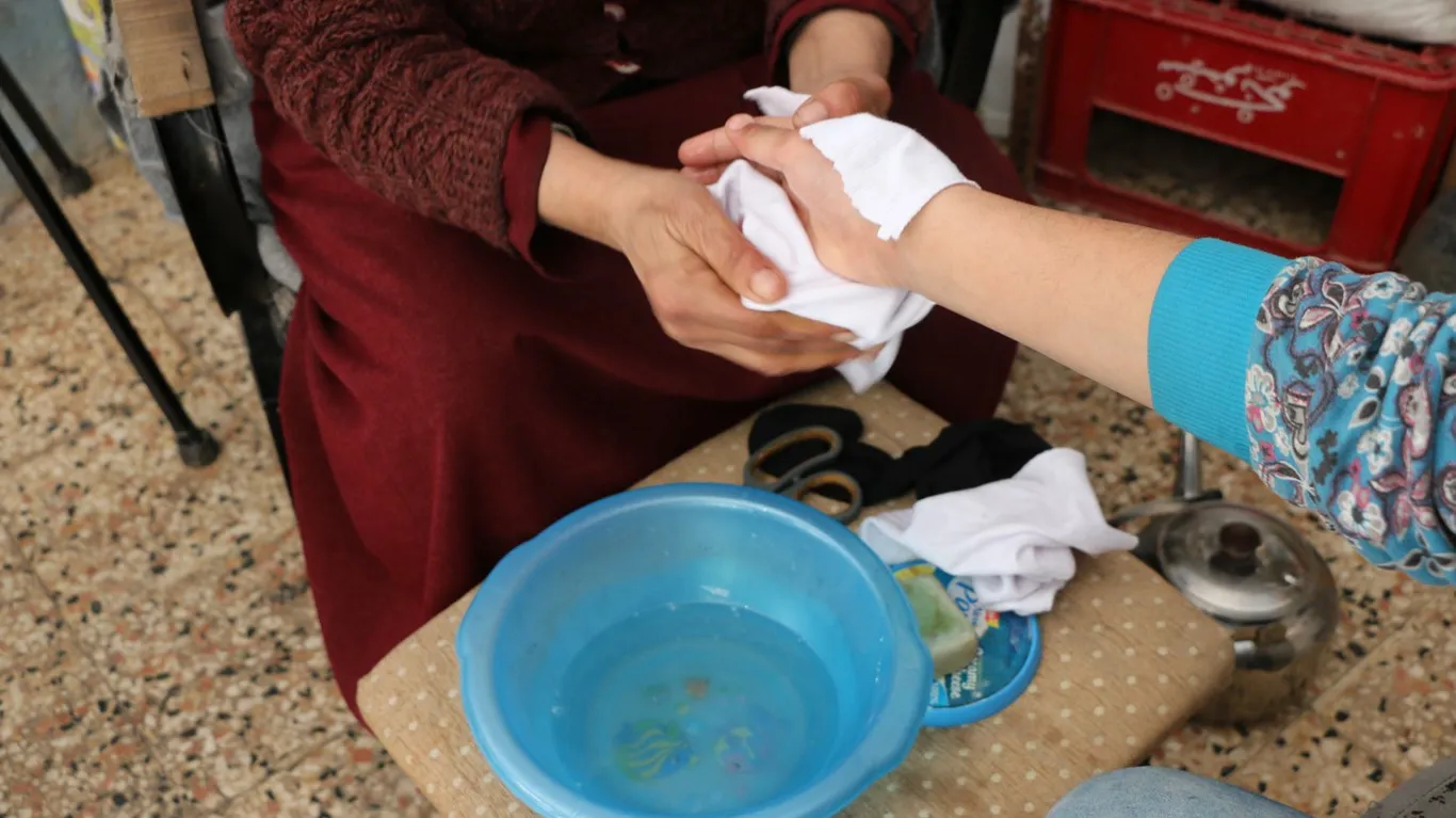 Bijîşka xwezayî ya taxê; dayika Lemya Edbo