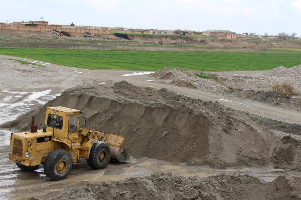 Li Reqayê xebatên avahîsaziyê geş dibin