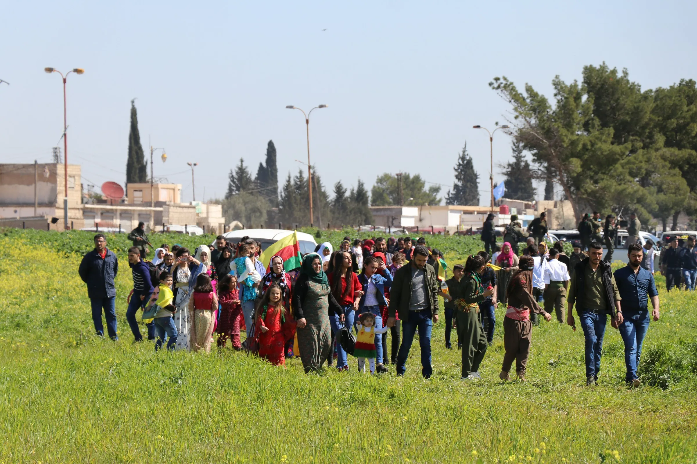 Li herêma Cizîrê pîrozbahiyên Newrozê dest pê kir