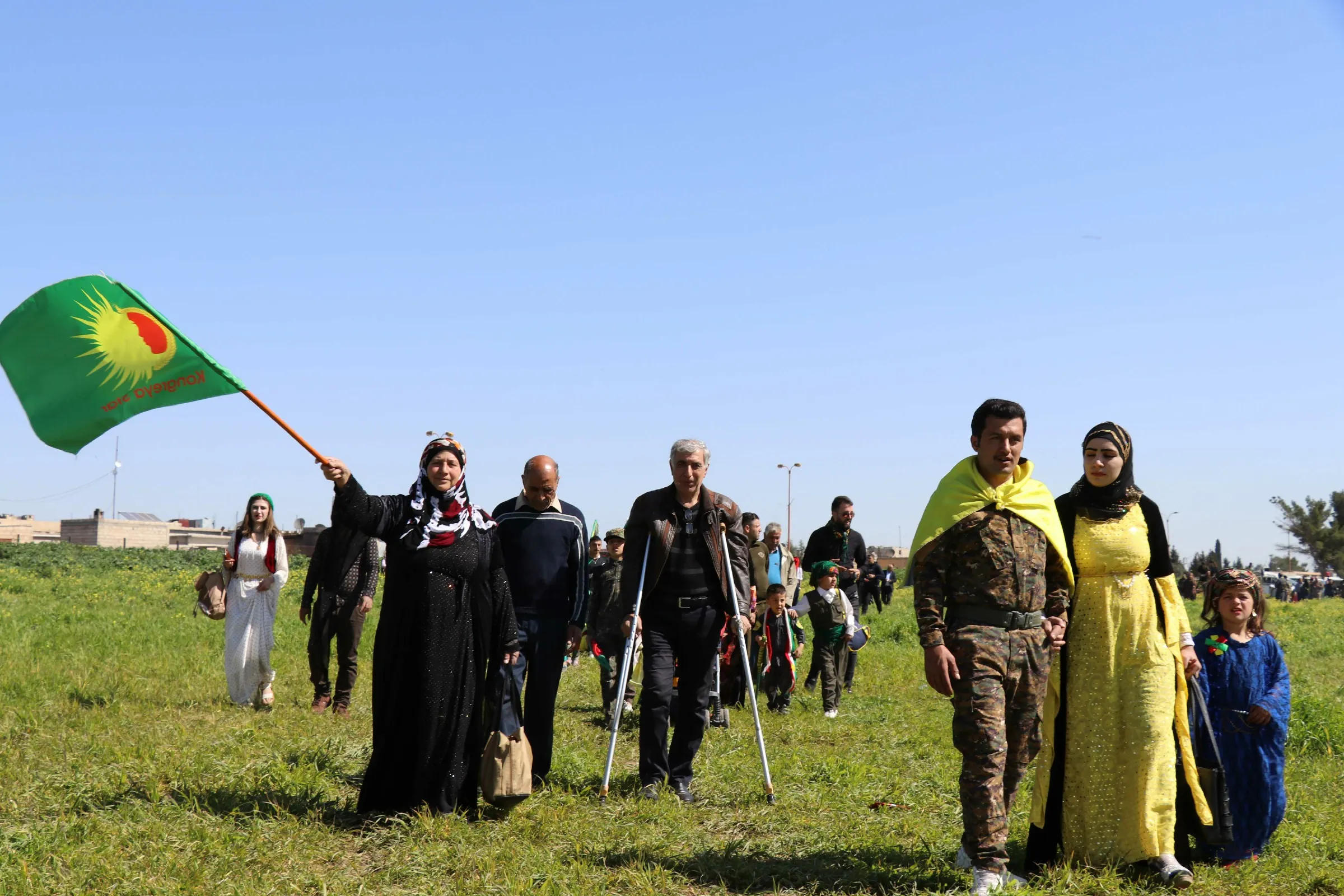 Li herêma Cizîrê pîrozbahiyên Newrozê dest pê kir