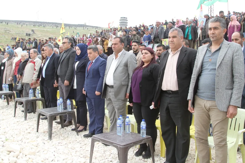 Li Kobanê şahiya serkeftina QSD`ê dest pê kir