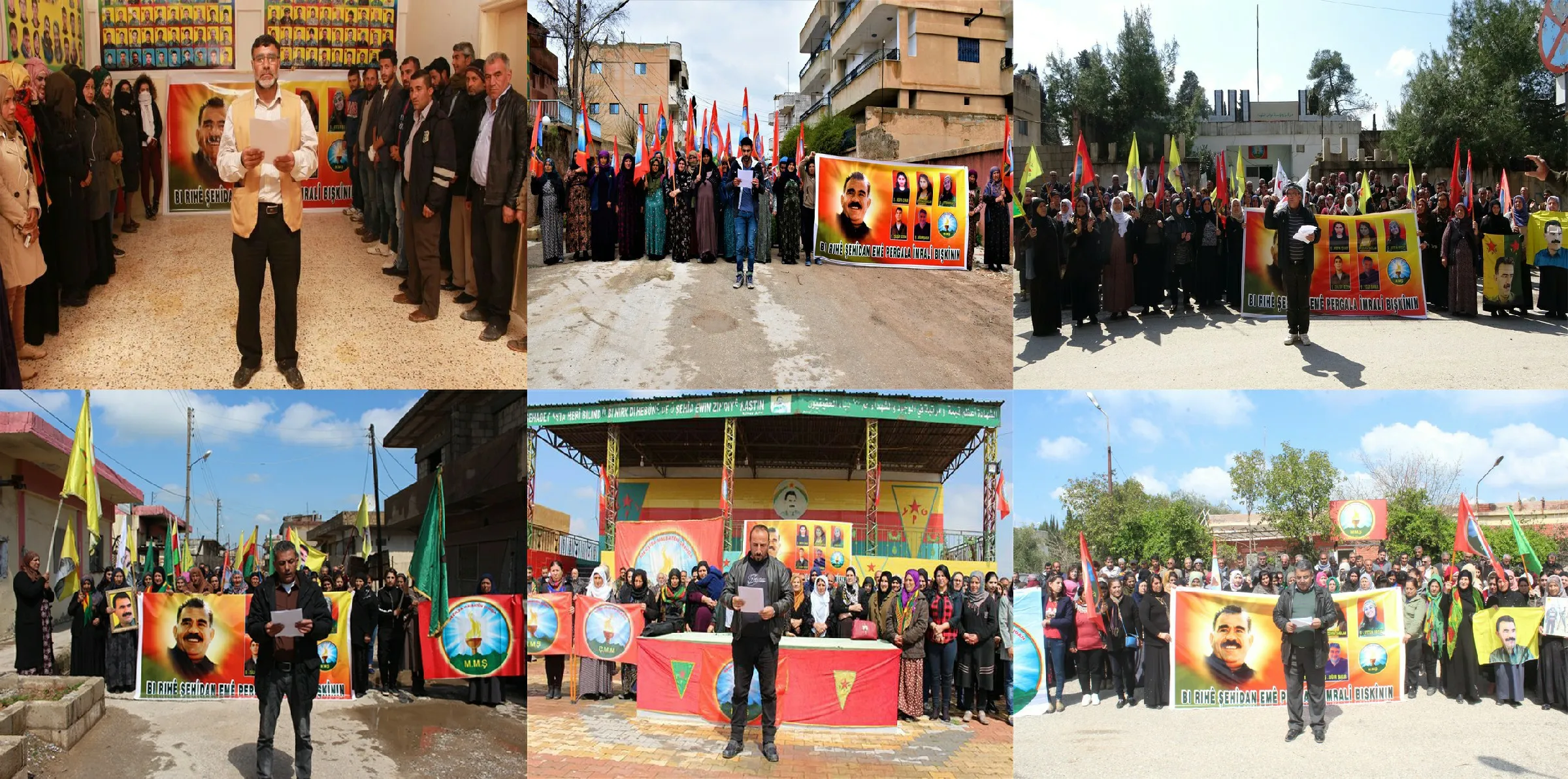 Malbatên şehîdan: Girtiyan zindan kirin cihê berxwedanê