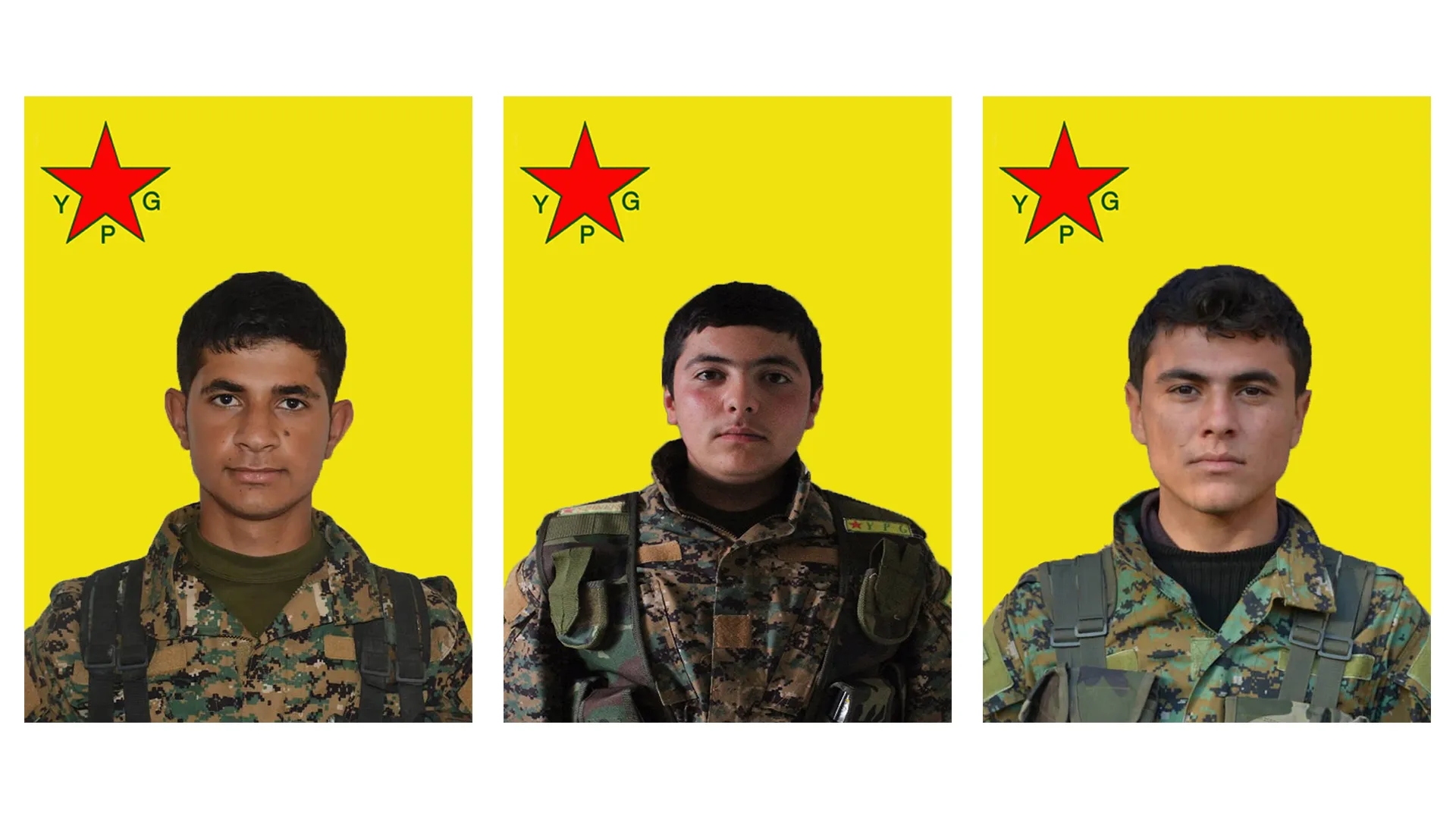 Nasnameyên 3 şervanên YPG`ê hatin eşkerekirin