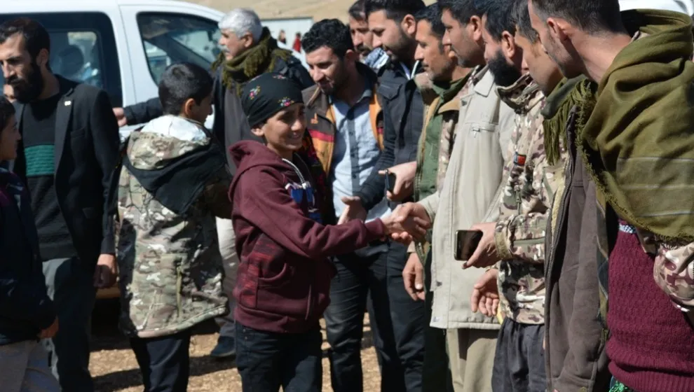 Êzidîyên rizgarkirî gihîştin malbatên xwe