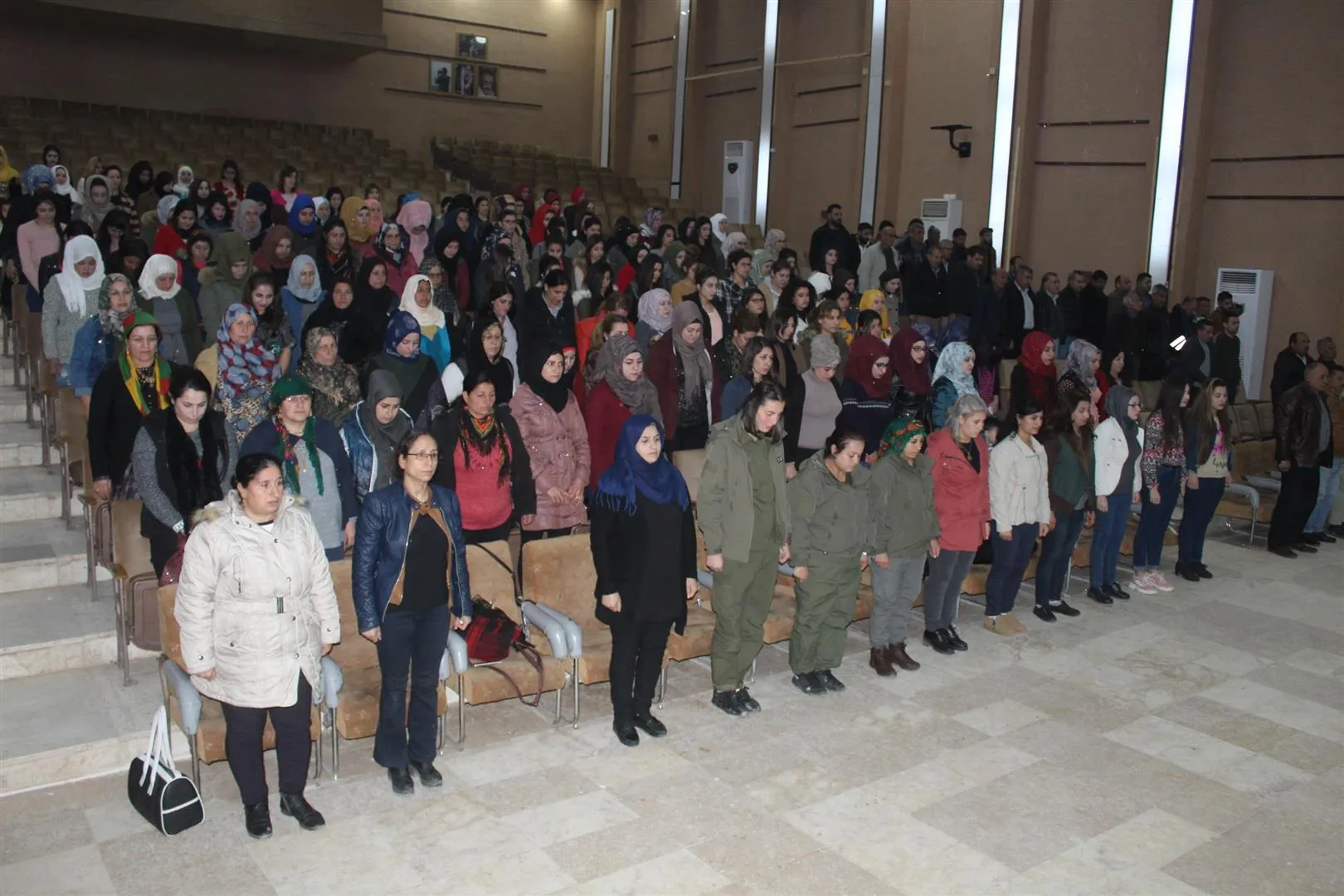 Li Qamişlo rêzeçalakiyên 8`ê Adarê didomin