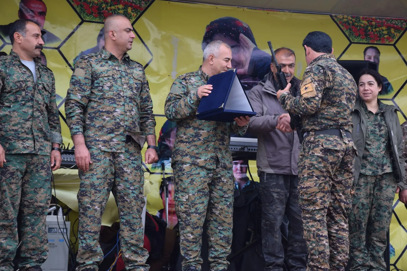 Li Şedadê serkeftina QSD‘ê hate pîrozkirin