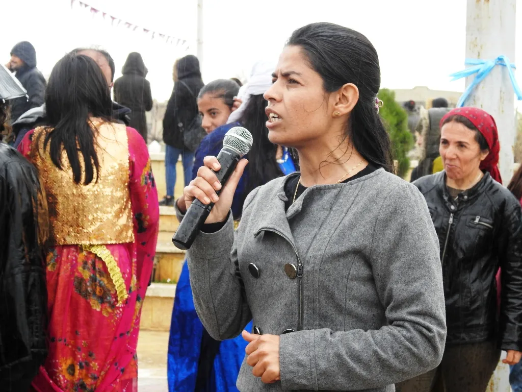 Jinên Girê Spî û Minbicê Roja Jinan a Cîhanê pîroz kir