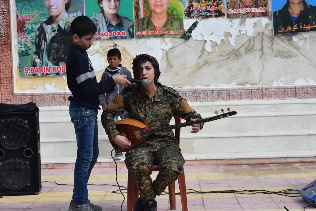 Li Heleb, Şehba, Girê Spî û Minbicê çalakiyên 8`ê Adarê