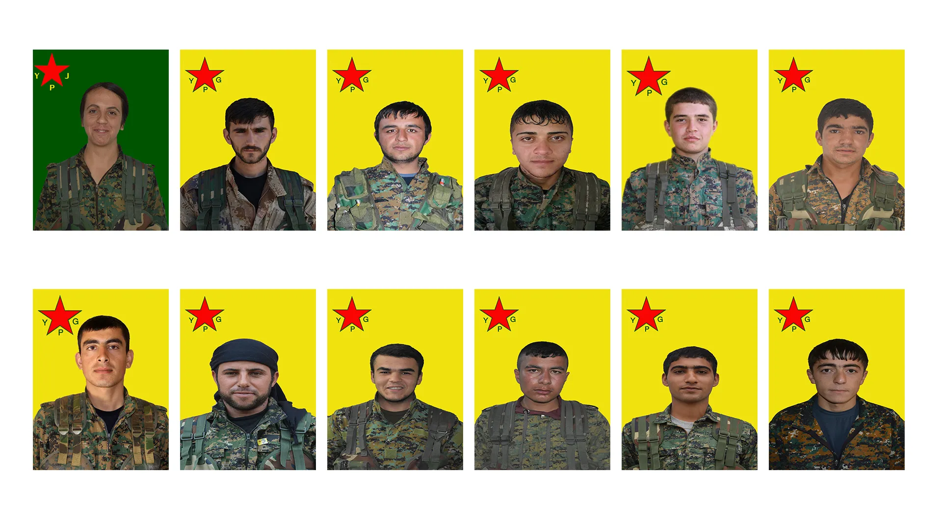 YPG`ê nasnameyên şehîdên Berxwedana Serdemê eşkere kirin
