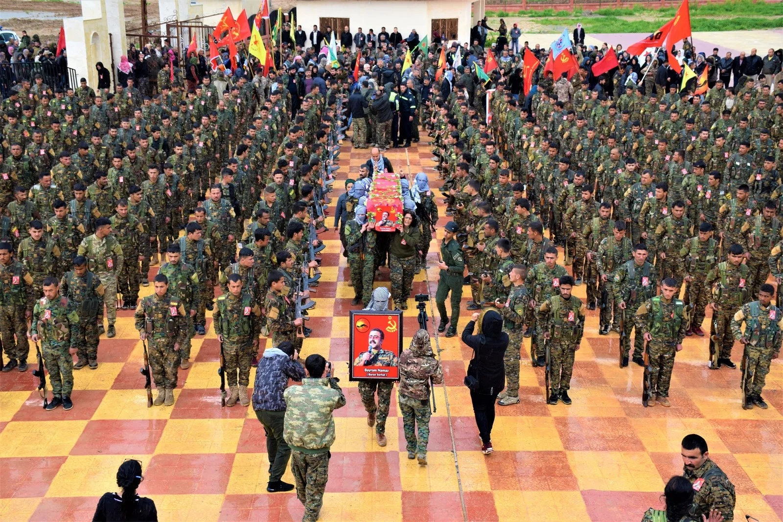 Şehîd Bayram Namaz bi merasîmekî bi heybet hate veşartin