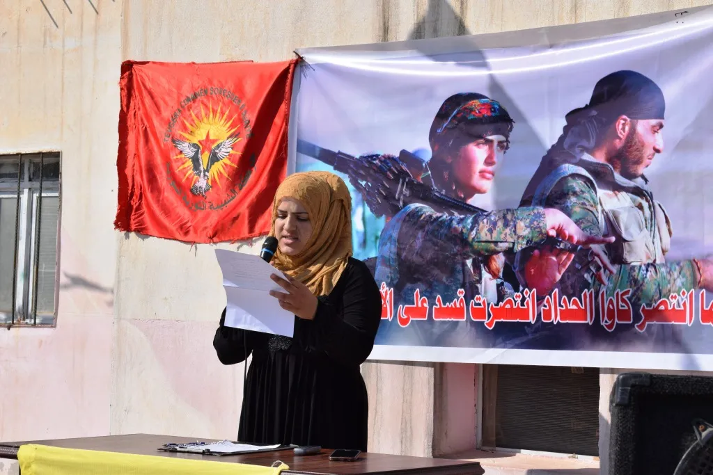 Girê Spî têkçûna DAIŞ`ê pîroz kir