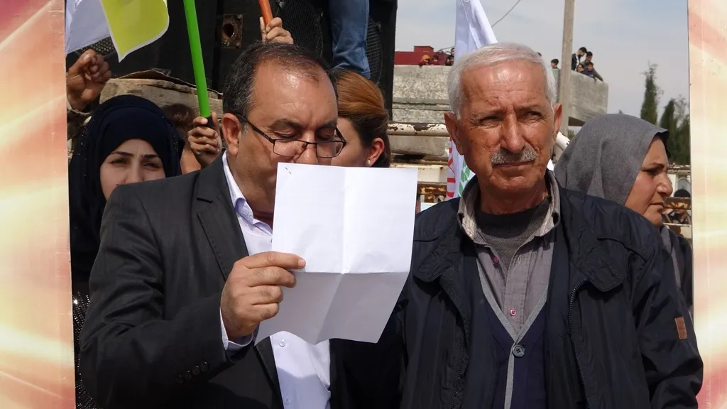 Şêniyên bajarokên kantona Qamişlo, şehîdên 12’ê Adarê bi bîr anîn