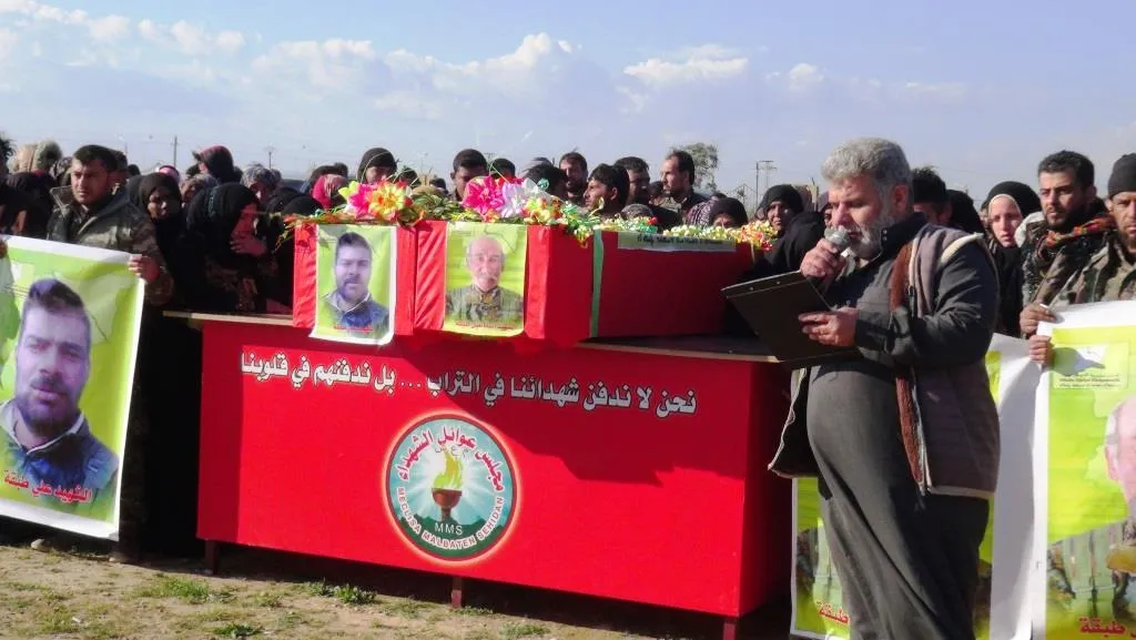 Li Tebqayê du şehîdên QSD’ê hatin oxirkirin