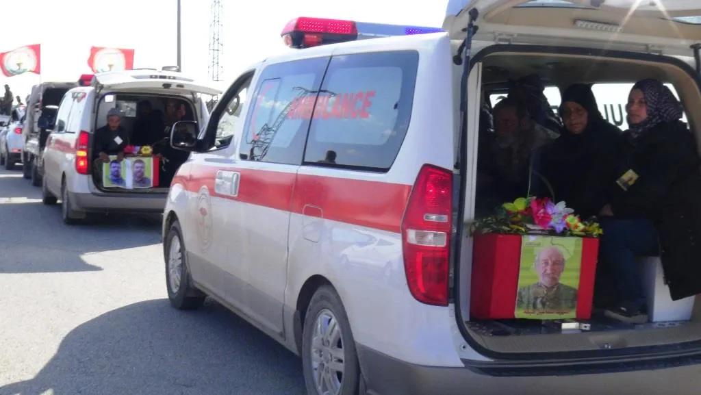 Li Tebqayê du şehîdên QSD’ê hatin oxirkirin