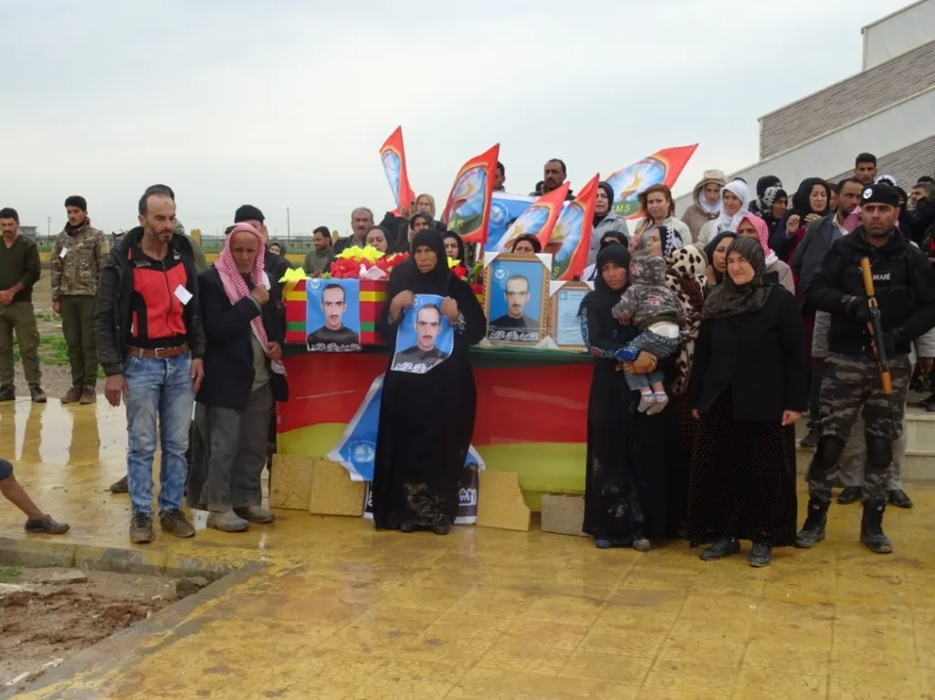Cenazeyê şehîd Rakan li Til Hemîsê hat veşartin